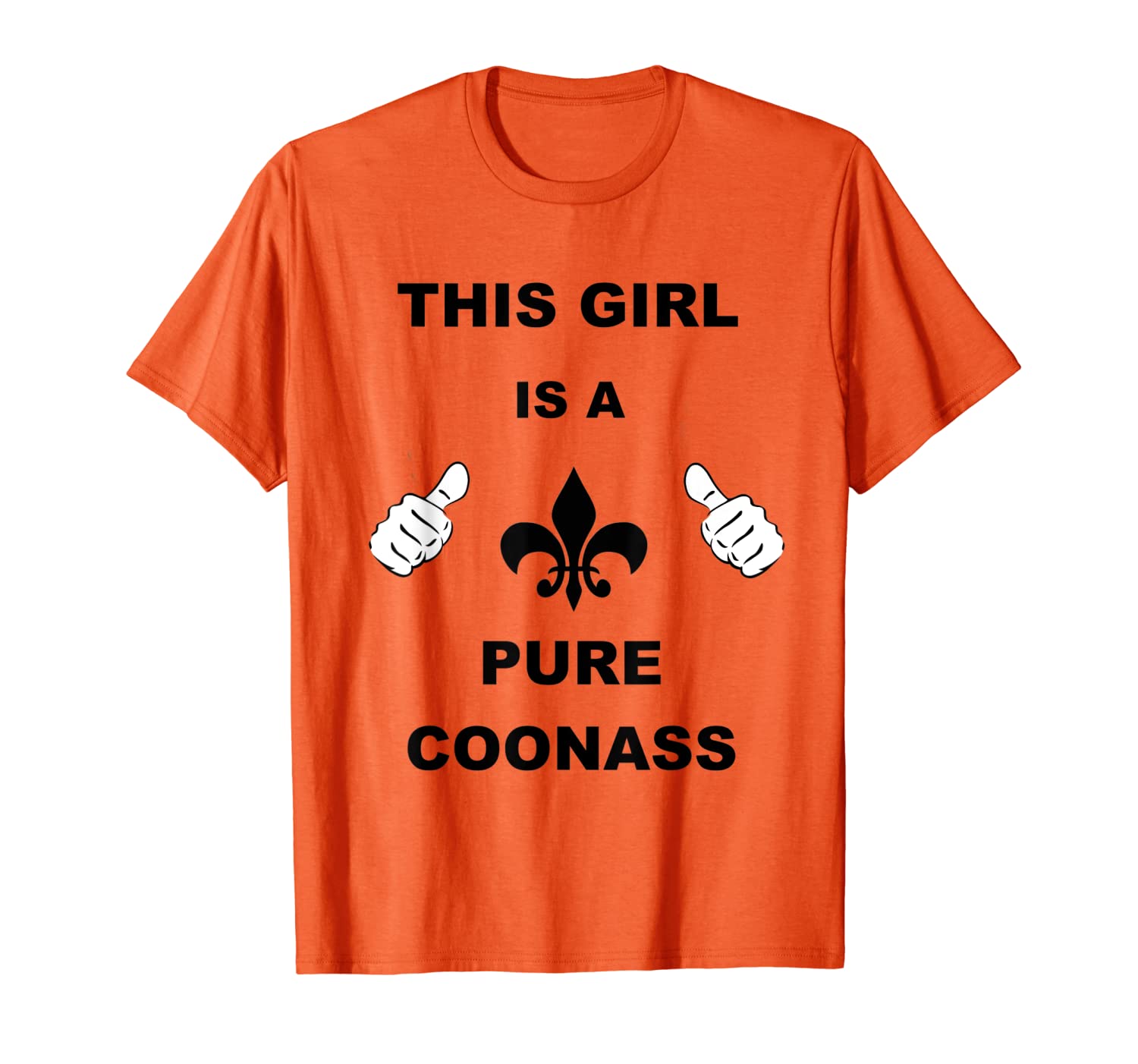 louisiana girl funny coonass cajun pride t-shirt, White;black