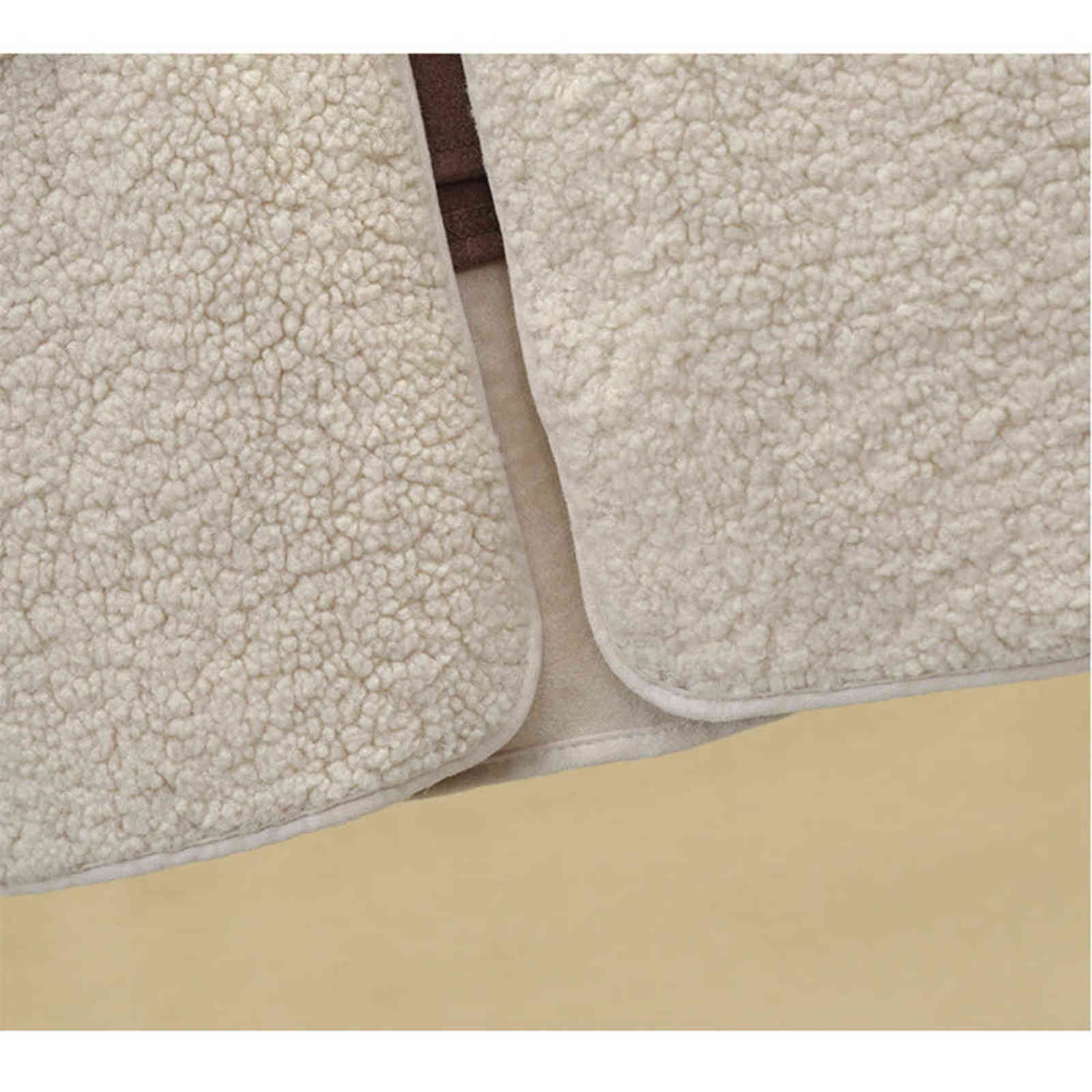 Thick Faux Fur Vest Jacket Winter Women Sleeveless Garment Waistcoat Overcoat Casual Suede Warm Long Female Coats Outerwear 211120