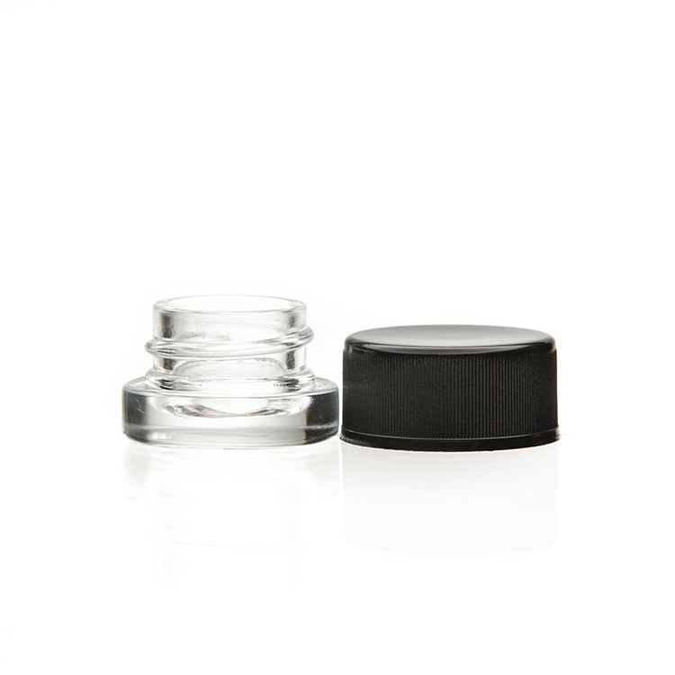 5ml 9ml Glass Clear Concentrate Jar Bottle With Black CR Lid for Live Resin Extract Oil Shatter Sauce Custom Box Sticker Available
5ml 9ml Glass Clear Concentrate Jar Bottle With Black CR Lid for Live Resin Extract Oil Shatter Sauce Custom Box Sticker Available