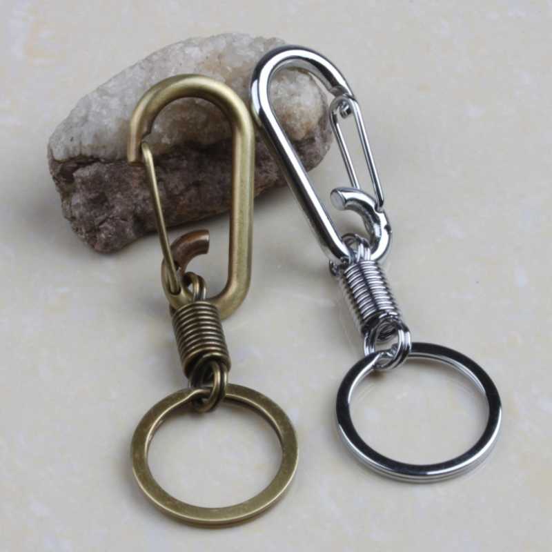 Keychains Outdoo Zinc Alloy Snap Hook Keychain Waist Belt Clip Anti-lost Buckle Hanging Retractable Keyring Car Key Chain
Keychains Outdoo Zinc Alloy Snap Hook Keychain Waist Belt Clip Anti-lost Buckle Hanging Retractable Keyring Car Key Chain