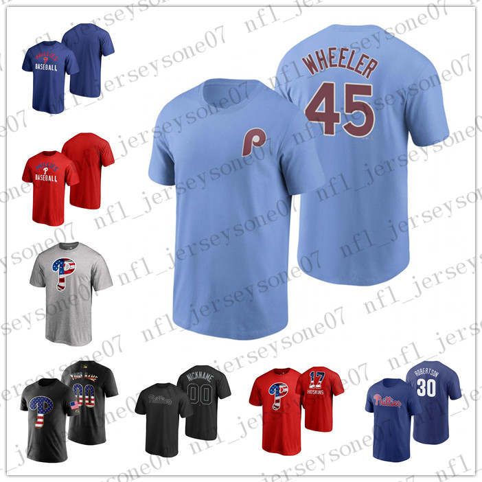 Custom Philadelphia men women youth Phillies 20 Mike Schmidt 45 Zack Wheeler white blue grey Authentic 2020 Home T-Shirt Jersey, Black
Custom Philadelphia men women youth Phillies 20 Mike Schmidt 45 Zack Wheeler white blue grey Authentic 2020 Home T-Shirt Jersey, Black