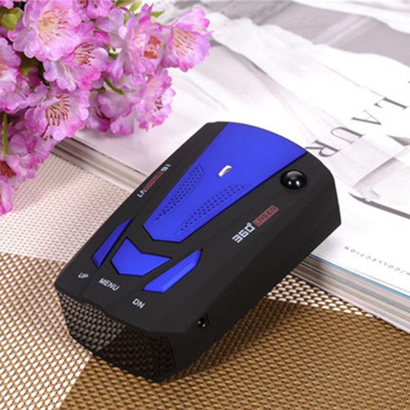 V7 16 Band 360 Degree GPS Detectors LED Display Car Detector Tool Speed Voice with Russia English