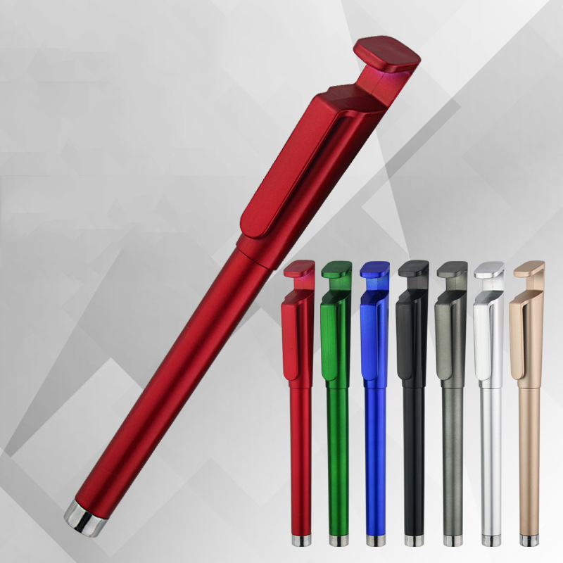 5 Pcs Multi-purpose Refillable Gel Pen Rollerball Pencil Phone Hoder/QR Code Advertising Customized LOGO Function 0.5mm Black Pens Kits ZXFHP0709, 7 colors
5 Pcs Multi-purpose Refillable Gel Pen Rollerball Pencil Phone Hoder/QR Code Advertising Customized LOGO Function 0.5mm Black Pens Kits ZXFHP0709, 7 colors