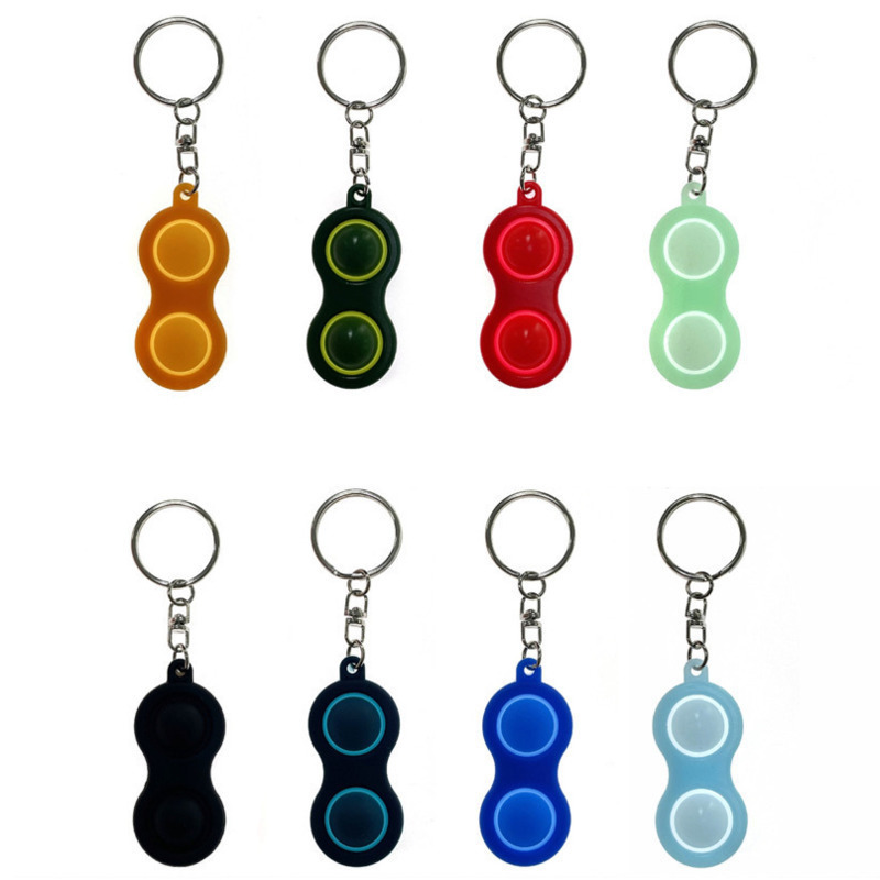 Fidget Toy Push Bubble Poppers Sensory Toys Simple Stress Relief Reliver Multicolor Silicone Decompression Fingertip Top Keychain H42GG4K
Fidget Toy Push Bubble Poppers Sensory Toys Simple Stress Relief Reliver Multicolor Silicone Decompression Fingertip Top Keychain H42GG4K