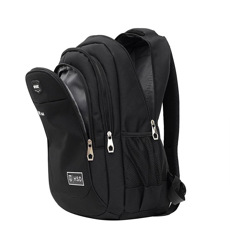 Backpack Large Capacity School Men High Students Bags For Teen Men's Women Black Nylon Bagpack
Backpack Large Capacity School Men High Students Bags For Teen Men's Women Black Nylon Bagpack