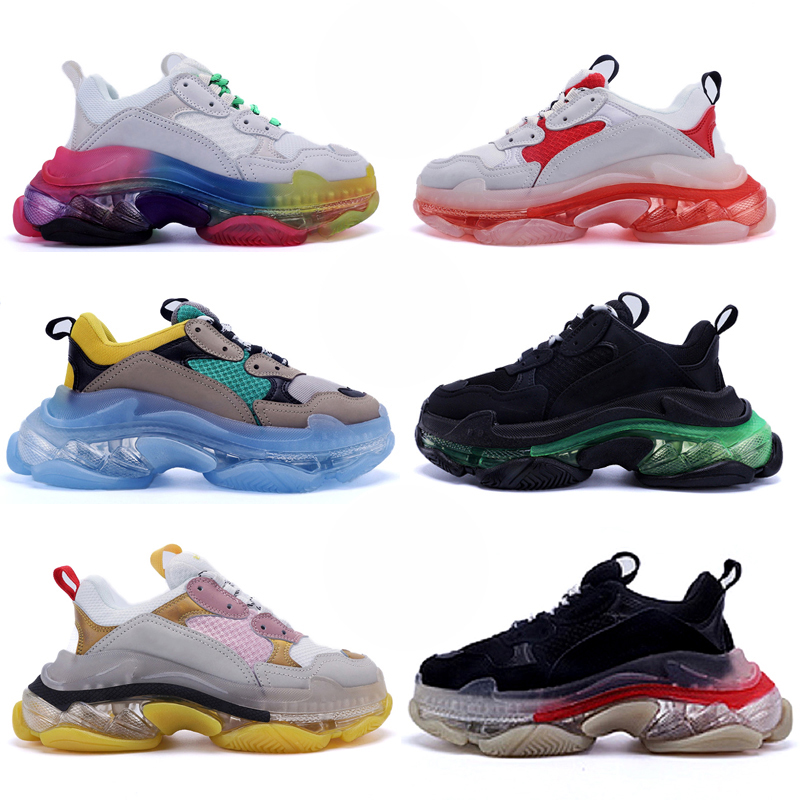 Newest Crystal Bottom 17W Women Mens Casual Shoes Dad Platform Trainers Balanciagas triple s Sneaker Designer Flat Sneakers Size 36-45 Vintage
Newest Crystal Bottom 17W Women Mens Casual Shoes Dad Platform Trainers Balanciagas triple s Sneaker Designer Flat Sneakers Size 36-45 Vintage