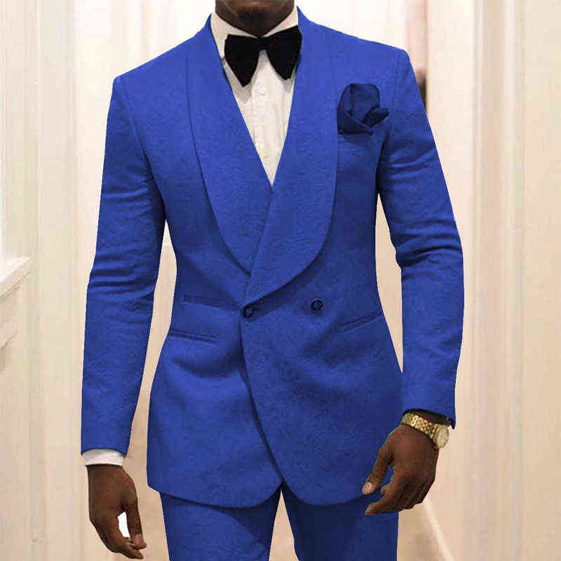 Mint Green Men Suit Jacket with Double Breasted Shawl Lapel Coat for Singer Prom Stage Slim Fit Male Blazer Fashion Clothes 211120