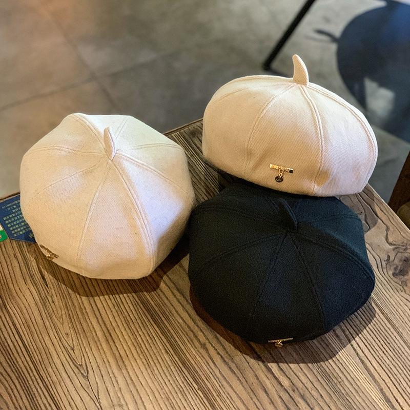 Berets 202110-JY Autumn Metal Pendant Pumpkin Modelling Beret Hat Men Women Leisure Painter Cap, Black
Berets 202110-JY Autumn Metal Pendant Pumpkin Modelling Beret Hat Men Women Leisure Painter Cap, Black