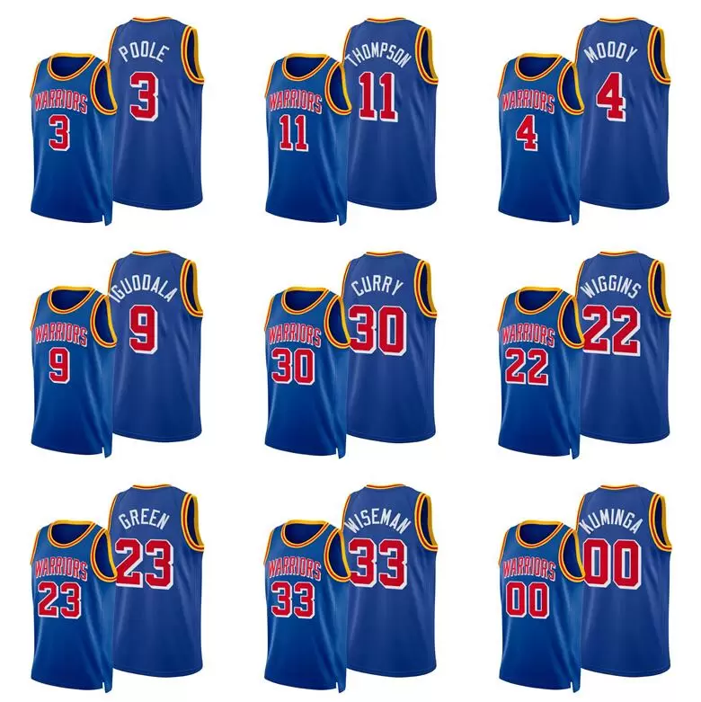 Basketball jersey Stephen Curry #30 Thompson #11 Wiggins #22 Poole #3 Iguodala #9 Greem #23 Kuminga #00 GoldenStateCity blue jerseys Men You, Black;red
Basketball jersey Stephen Curry #30 Thompson #11 Wiggins #22 Poole #3 Iguodala #9 Greem #23 Kuminga #00 GoldenStateCity blue jerseys Men You, Black;red