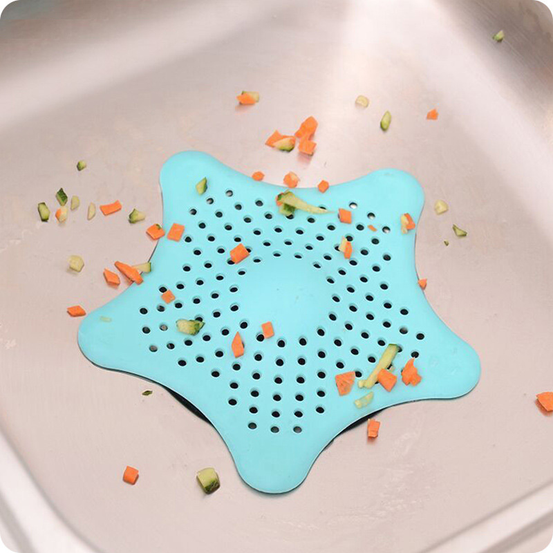 1PC Bath Sink Strainer Drain Hair Catcher Bath Stopper Plug Sink Strainer Filter Shower Sink Strainer Plug Kitchen Accessories