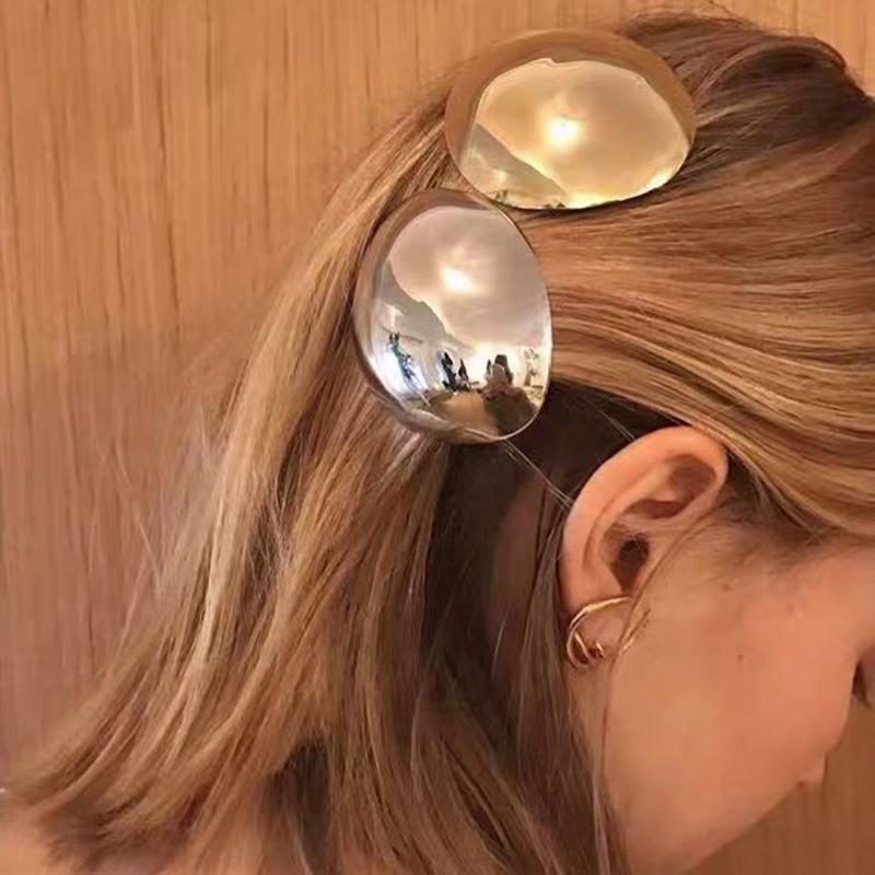 Hair Clips & Barrettes European 19 Fashion Egg Shell Hairpin Paris Walking Show Gold And Silver Metal Eggshell Side Clamp Hairpins Tiara, Golden;silver
Hair Clips & Barrettes European 19 Fashion Egg Shell Hairpin Paris Walking Show Gold And Silver Metal Eggshell Side Clamp Hairpins Tiara, Golden;silver