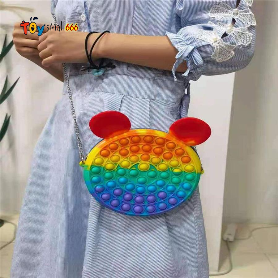 2021 New Fidget Toys Sensory Fashion Makeup coin purse Push Bubble Rainbow Anti Stress Educational Children And Adults Finger Toys, Multi color
2021 New Fidget Toys Sensory Fashion Makeup coin purse Push Bubble Rainbow Anti Stress Educational Children And Adults Finger Toys, Multi color