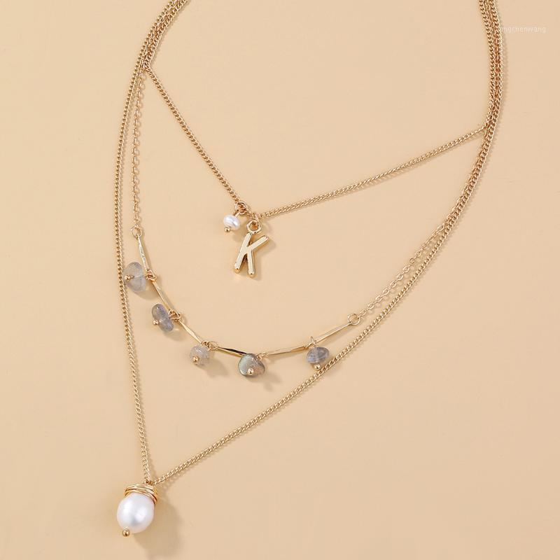 Chains Real Natural Pearl Stone Coin Initial Letter Beads Fashion Multi Layered Choker Necklace Collar Statement Pendant Women Jewelry
Chains Real Natural Pearl Stone Coin Initial Letter Beads Fashion Multi Layered Choker Necklace Collar Statement Pendant Women Jewelry