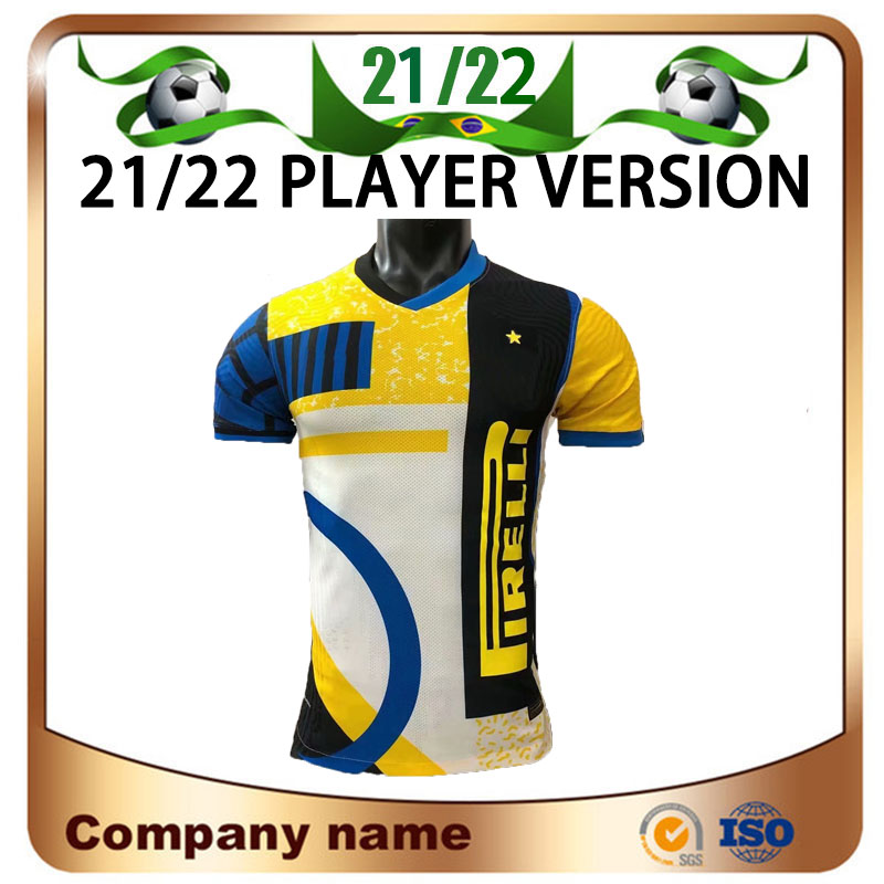 Player version 21/22 Milan LUKAKU Soccer Jersey 2021 Fourth 4TH ALEXIS Shirt LAUTARO VIDAL ERIKSEN SKRINIAR BROZOVIC BARELLA football uniform, 21/22 player version 4th patch
Player version 21/22 Milan LUKAKU Soccer Jersey 2021 Fourth 4TH ALEXIS Shirt LAUTARO VIDAL ERIKSEN SKRINIAR BROZOVIC BARELLA football uniform, 21/22 player version 4th patch