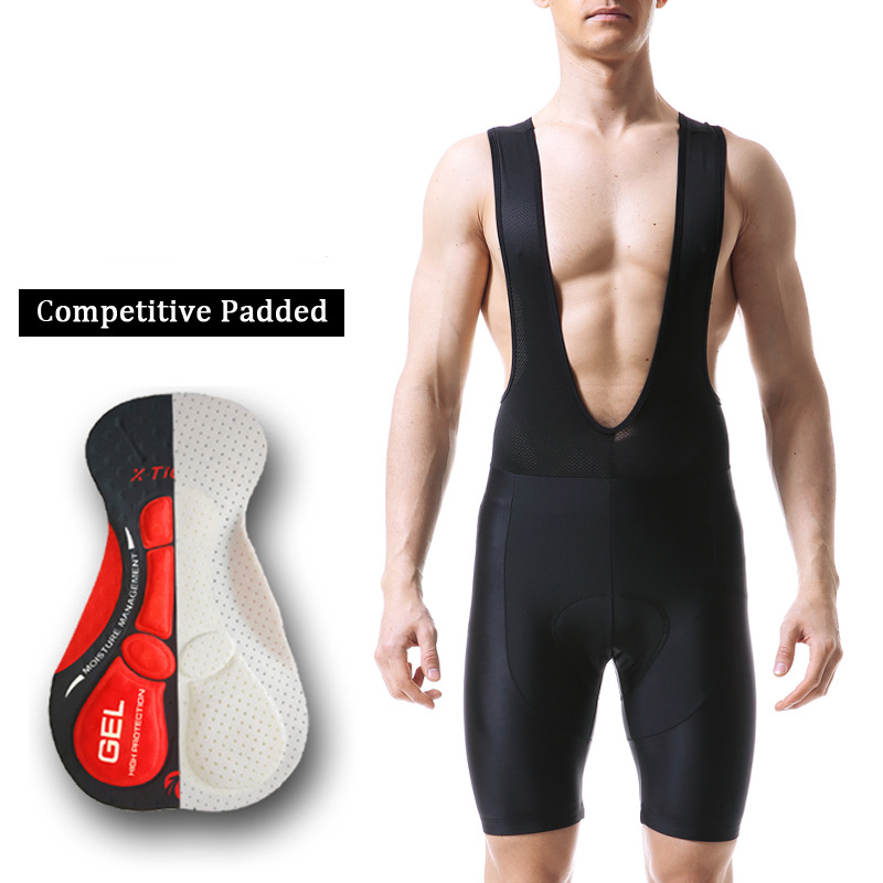 Bicycle Bibs Shorts Men Outdoor Wear Bike 5D Coolmax Gel Padded Cycling Riding Bib Jerseys, Black
Bicycle Bibs Shorts Men Outdoor Wear Bike 5D Coolmax Gel Padded Cycling Riding Bib Jerseys, Black