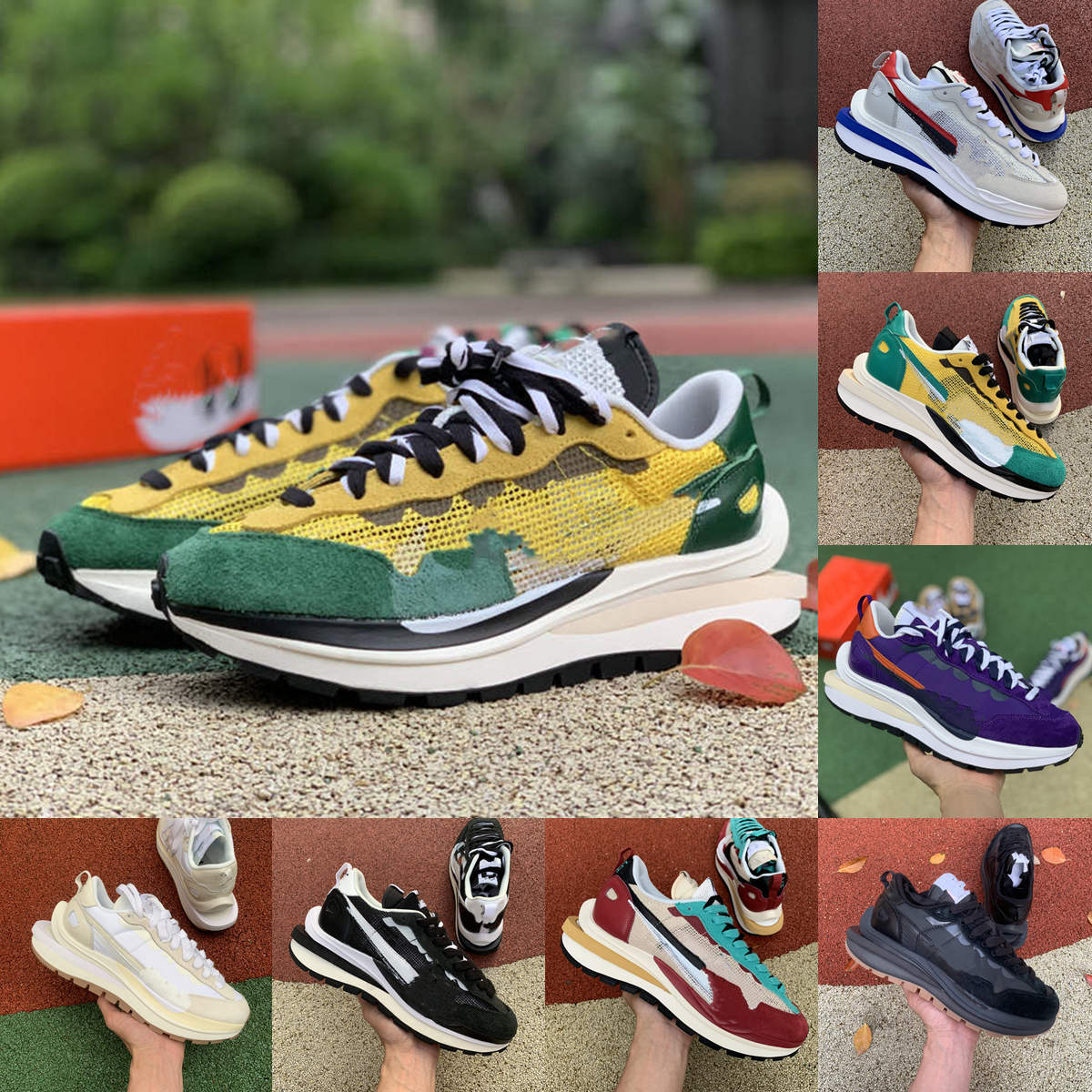 Latest Dark Iris Black Nylon Vaporwaffle 3.0 Mens Running Shoes Sesame Royal Fuchsia White LDV Waffle Tour Yellow Villain Red Women men Sports Trainers Sneakers, Original shoe box
Latest Dark Iris Black Nylon Vaporwaffle 3.0 Mens Running Shoes Sesame Royal Fuchsia White LDV Waffle Tour Yellow Villain Red Women men Sports Trainers Sneakers, Original shoe box