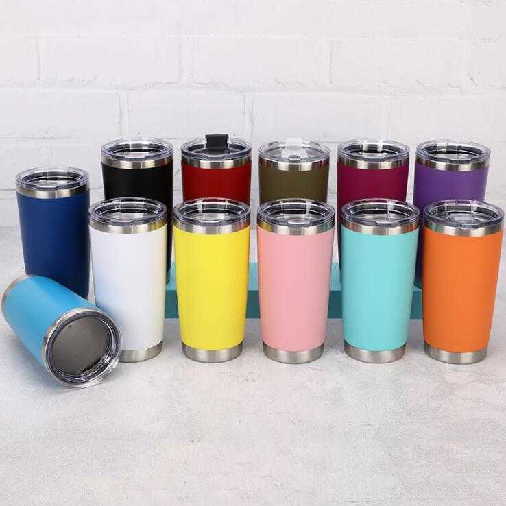 Tumblers 20oz Car Mugs Stainless Steel Sublimation Cup Vacuum Insulated Travel Mug Metal Water Bottle Beer Coffee Cups With Lid 1ZQY, As picture shown
Tumblers 20oz Car Mugs Stainless Steel Sublimation Cup Vacuum Insulated Travel Mug Metal Water Bottle Beer Coffee Cups With Lid 1ZQY, As picture shown