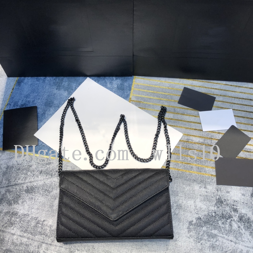 Fashion Handbag Messenger Chain Tote Bag Purse Cross Body Women YB35 Purses Genuine Leather Female clutch Classic Crossbody Designers shoulder bags Handbags, Black caviar-black chain
Fashion Handbag Messenger Chain Tote Bag Purse Cross Body Women YB35 Purses Genuine Leather Female clutch Classic Crossbody Designers shoulder bags Handbags, Black caviar-black chain