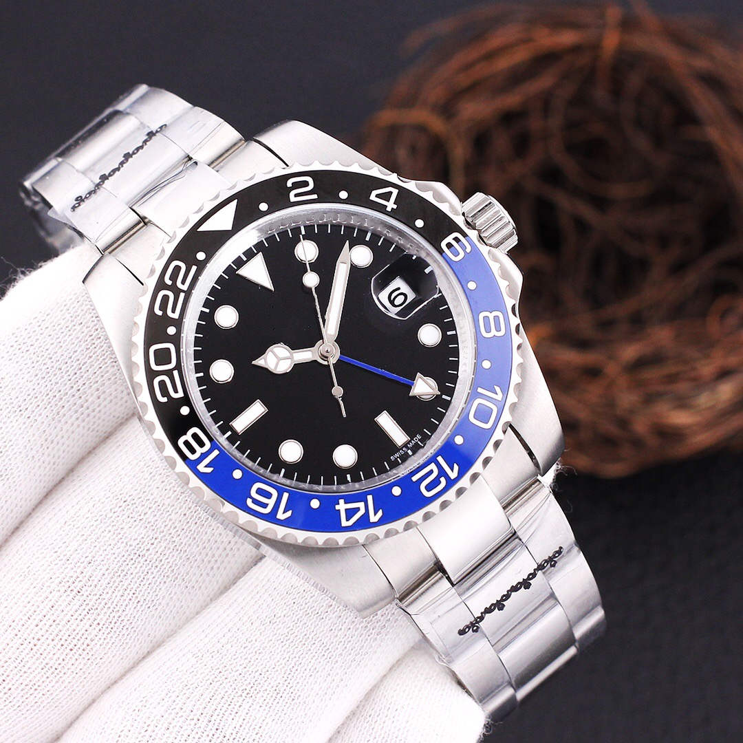 lmjli-U1 Mens Watches 40mm Automatic Mechanical Watch Stainless Steel Blue Black Ceramic Sapphire WristWatches Super luminous montre de luxe, Tool
lmjli-U1 Mens Watches 40mm Automatic Mechanical Watch Stainless Steel Blue Black Ceramic Sapphire WristWatches Super luminous montre de luxe, Tool