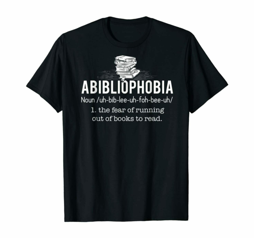 R1 Abibliophobia Read Book Geek Bookworm Nerd Hobby Funny Gift Black T-shirt, White;black
R1 Abibliophobia Read Book Geek Bookworm Nerd Hobby Funny Gift Black T-shirt, White;black