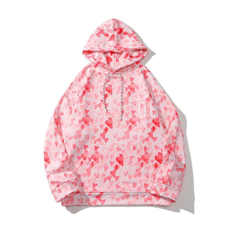 Men's Hoodies & Sweatshirts Men Pink Love Print Autumn Winter Couples Loose Oversized Sudaderas Hip Hop Harajuku Streetwear Hoodie
Men's Hoodies & Sweatshirts Men Pink Love Print Autumn Winter Couples Loose Oversized Sudaderas Hip Hop Harajuku Streetwear Hoodie