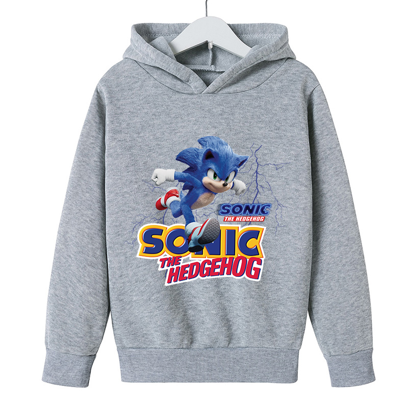 Animated sonic children's pullovers fall casual kids long-sleeved sweatshirts boys and girls casual sports outdoor hoodies, White
Animated sonic children's pullovers fall casual kids long-sleeved sweatshirts boys and girls casual sports outdoor hoodies, White