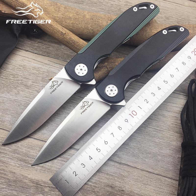 FREETIGER FT901 NEW Foding Pocket Knife D2 Bade G10 Hande Ba Bearing Surviva Hunting Camping Portabe Tactica EDC Knives
FREETIGER FT901 NEW Foding Pocket Knife D2 Bade G10 Hande Ba Bearing Surviva Hunting Camping Portabe Tactica EDC Knives
