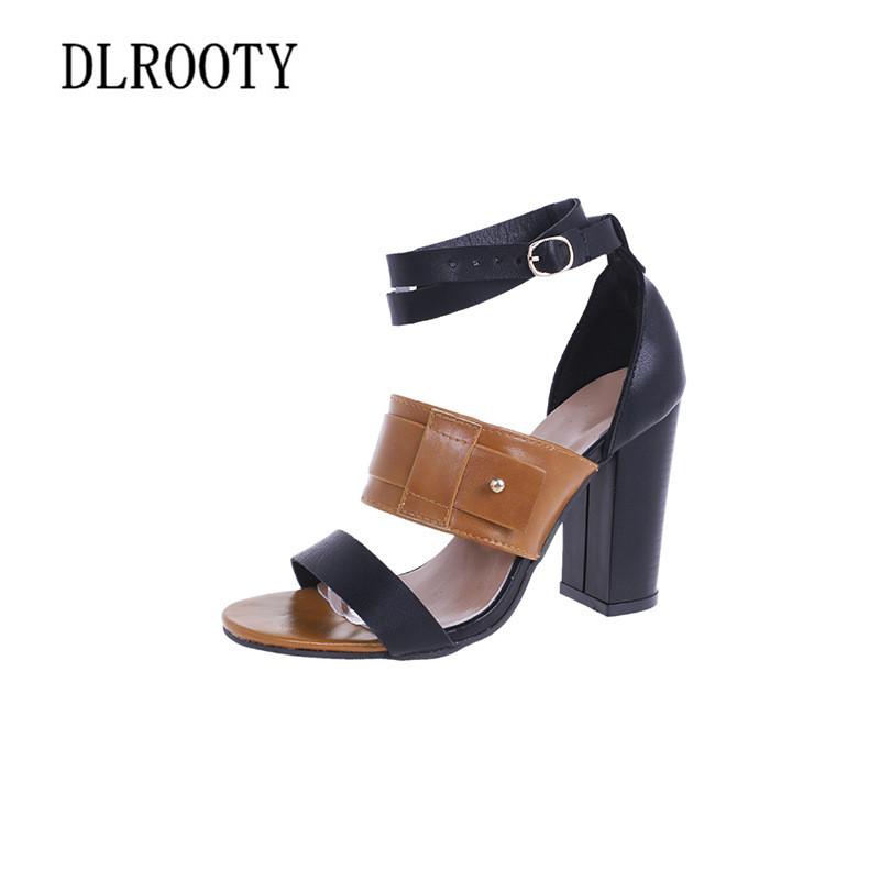 Sandals Woman Shoes Summer Style Pumps High Heels Thick Peep Toe Buckle Strap Fashion Gladiator Plus Size 35-43, Black
Sandals Woman Shoes Summer Style Pumps High Heels Thick Peep Toe Buckle Strap Fashion Gladiator Plus Size 35-43, Black