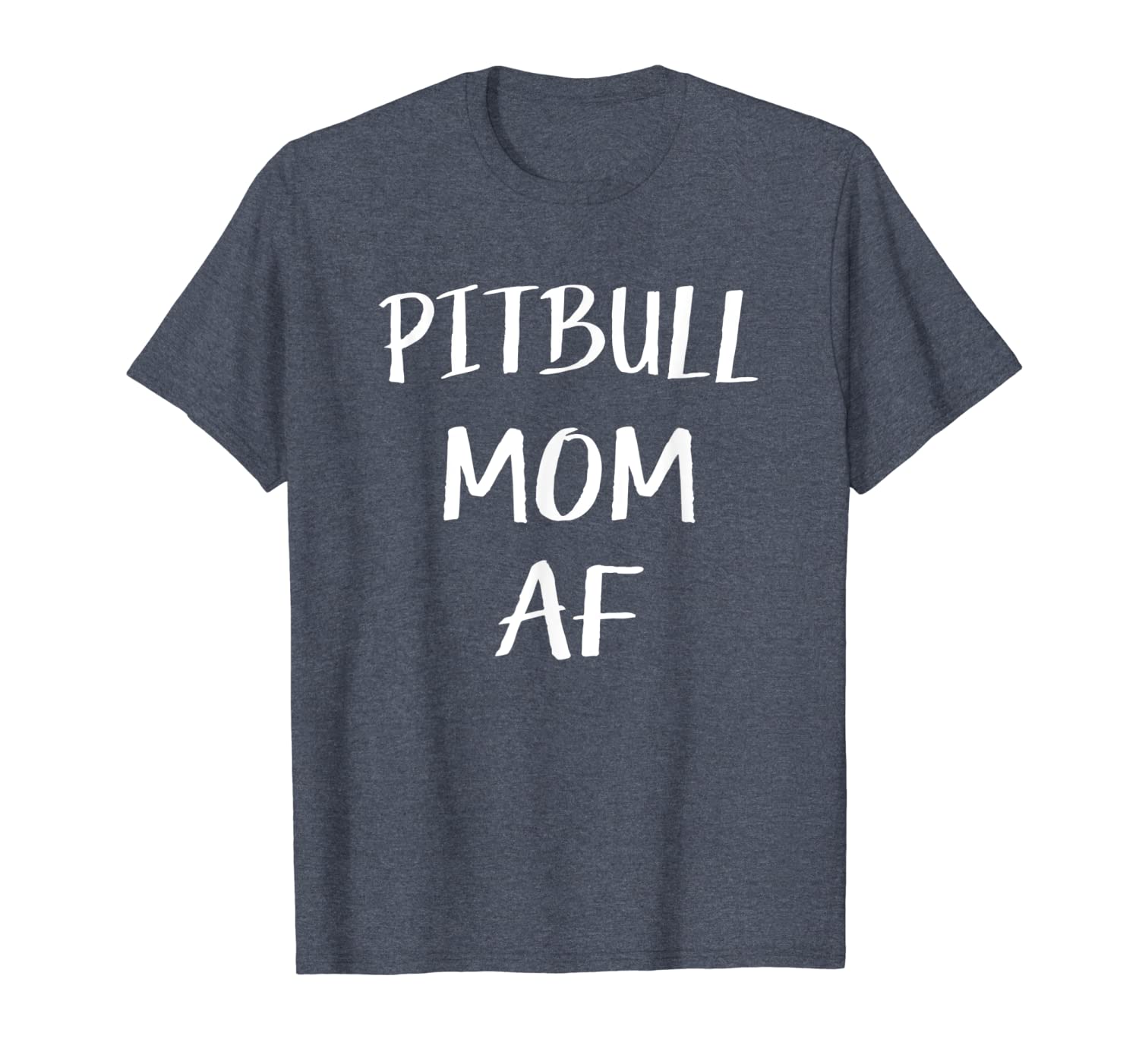pitbull mom af funny womens pit bully dog mama shirt, White;black