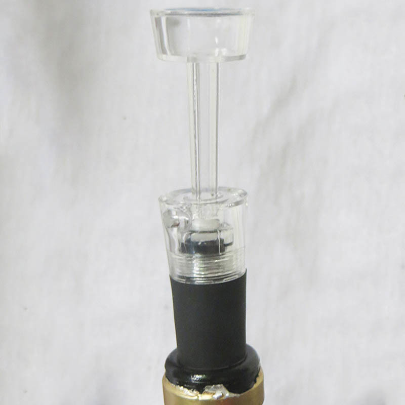 1Pc Red Wine Vacuum Sealed Save Wine Stoppers Sealer Plug Tools Air Pump Stopper Portable Champagne Bottle Preserver