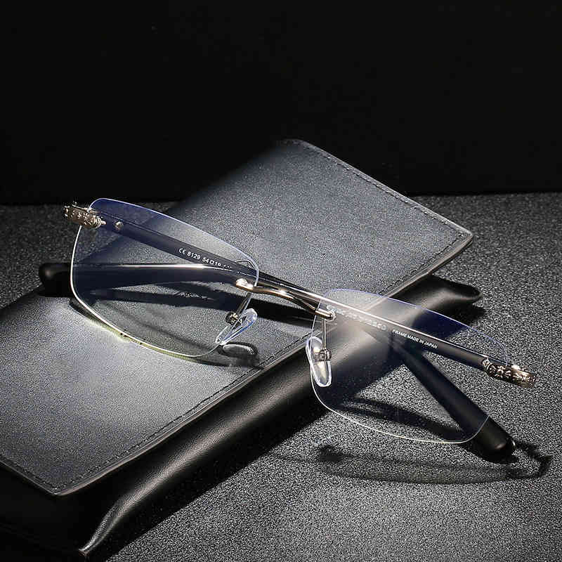 Chrome 2021 New Crowe Glasses Women's Tr Frameless Business Men's Myopia Frame Blue Light Proof Flat Lens Hearts, Black
Chrome 2021 New Crowe Glasses Women's Tr Frameless Business Men's Myopia Frame Blue Light Proof Flat Lens Hearts, Black