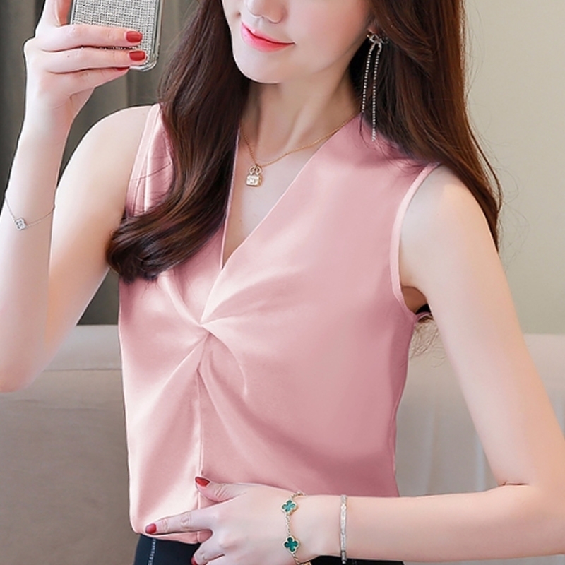 Women Blouses Blouse Women Summer Sleeveless Blouse Women Tops Shirts V-neck Chiffon Blouse Shirt Clothes Blusas Blusa D339 210602, Red
Women Blouses Blouse Women Summer Sleeveless Blouse Women Tops Shirts V-neck Chiffon Blouse Shirt Clothes Blusas Blusa D339 210602, Red