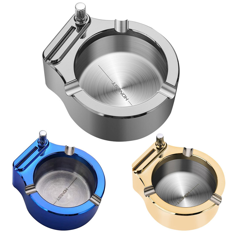 Multifunctional Metal Ashtray Match Lighter 2IN1 Ash Tray Decorative Cigar Crafts Smoking Accessories
Multifunctional Metal Ashtray Match Lighter 2IN1 Ash Tray Decorative Cigar Crafts Smoking Accessories
