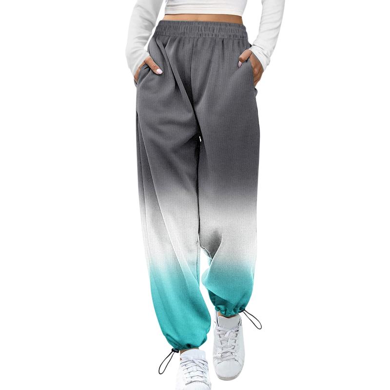 Women's Pants & Capris Korean Gradient Joggers High Waist Pockets Sporty Gym Athletic Fit Jogger Lounge Trousers Hip Hop Sweatpants, Black;white
Women's Pants & Capris Korean Gradient Joggers High Waist Pockets Sporty Gym Athletic Fit Jogger Lounge Trousers Hip Hop Sweatpants, Black;white