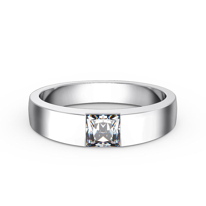 Cluster Rings 0.5Ct Princess Cut Diamond Engagement Solitaire Ring For Her Solid Platinum 950 Marriage Jewelry
Cluster Rings 0.5Ct Princess Cut Diamond Engagement Solitaire Ring For Her Solid Platinum 950 Marriage Jewelry