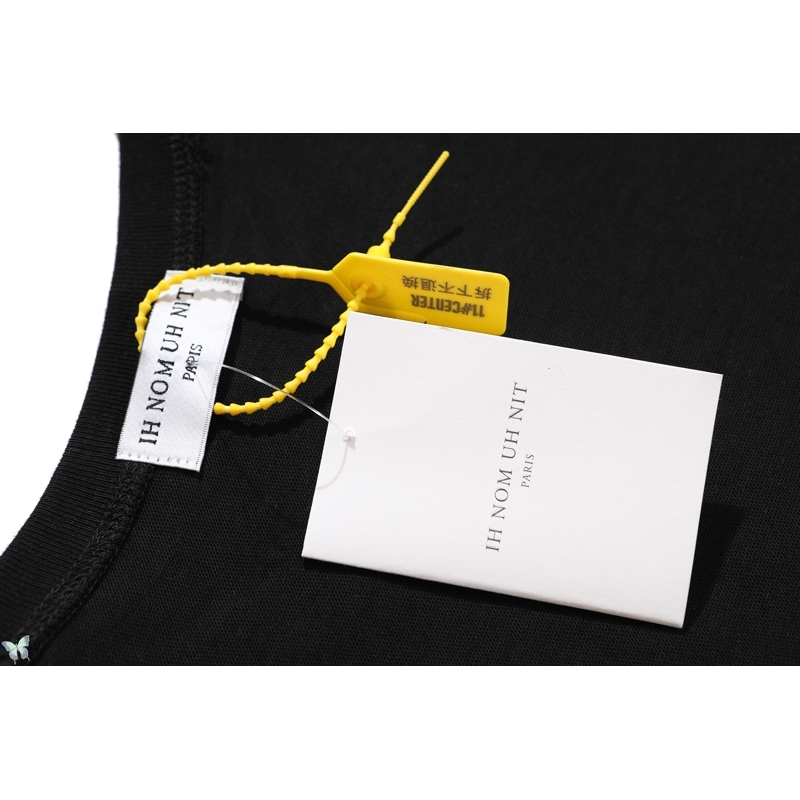 Ih Nom Uh Nit T Shirt Black Series Limited Edition Top Quality T-shirt Men Women Summer Dress 210420
