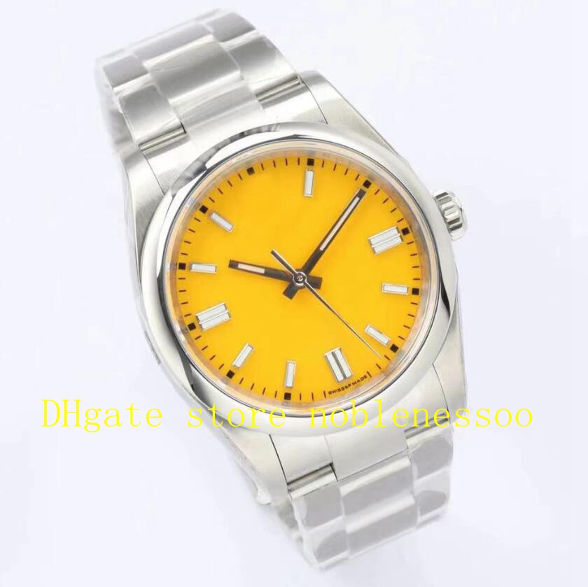 8 Color 904L Automatic Cal.3230 Watch 36mm Unisex Men Ladies 126000 Turquoise Blue Black Yellow Green Red Dial Oyster Perpetual EW Factory E
8 Color 904L Automatic Cal.3230 Watch 36mm Unisex Men Ladies 126000 Turquoise Blue Black Yellow Green Red Dial Oyster Perpetual EW Factory E