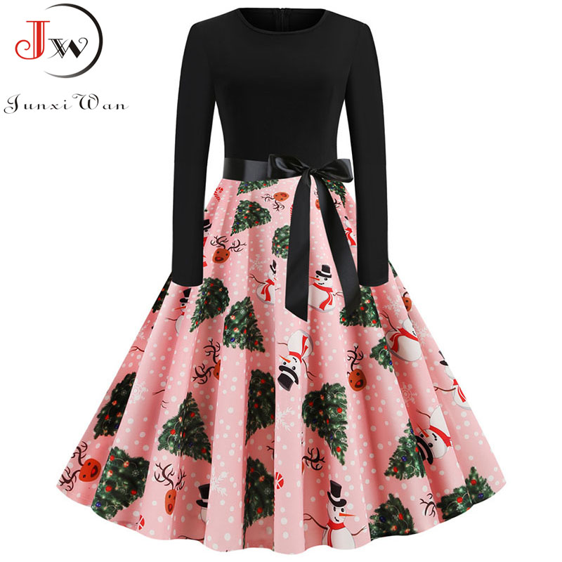 Plus Size Elegant Printed Christmas Dress Pink Women Vintage Winter Casual Midi O Neck Party Dresses Long Sleeve Robe Vestidos, Pettiskirt red
Plus Size Elegant Printed Christmas Dress Pink Women Vintage Winter Casual Midi O Neck Party Dresses Long Sleeve Robe Vestidos, Pettiskirt red