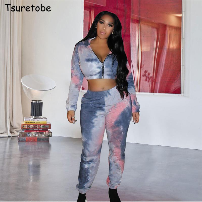 Two Piece Dress Tsuretobe Autumn Tie Dye Print Set Women Long Sleeve Hoodie Jacket And Pants Suit Tracksuit Party Club Outfits Femal, Multicolor
Two Piece Dress Tsuretobe Autumn Tie Dye Print Set Women Long Sleeve Hoodie Jacket And Pants Suit Tracksuit Party Club Outfits Femal, Multicolor