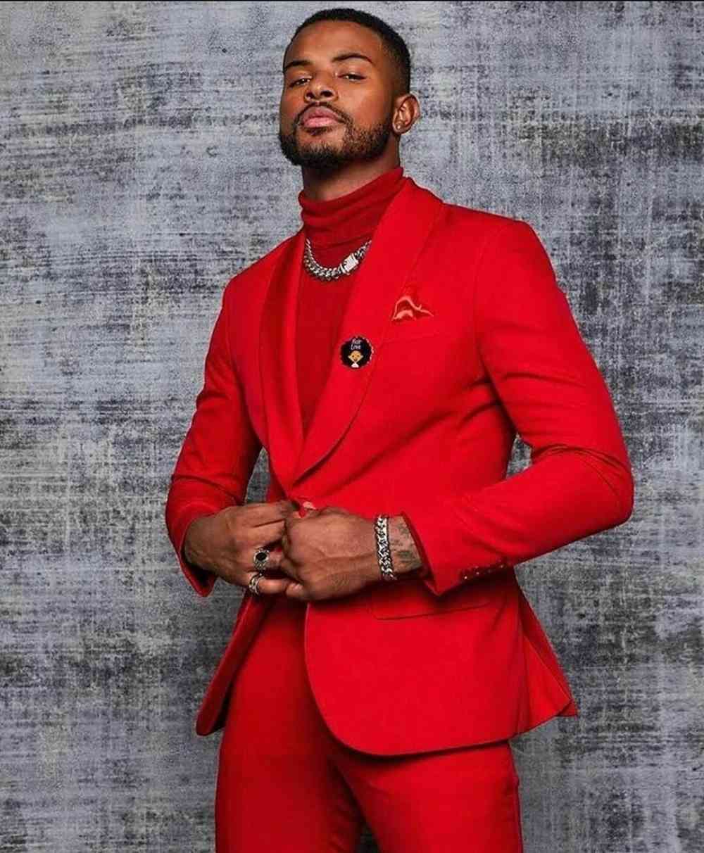Men's Suits & Blazers I've seen fine wedding fit groom tuxedo for men two suit from groomsmen formal blazer prom pan business jackets, White
Men's Suits & Blazers I've seen fine wedding fit groom tuxedo for men two suit from groomsmen formal blazer prom pan business jackets, White