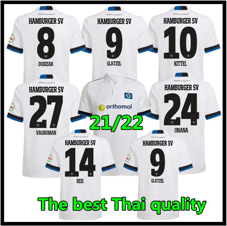 Hamburger SV 21 22 HOME SOCCER JERSEYS Vagnoman ONANA LEIBOLD REIS Kittel GLATZEL Dudziak FOOTBALL SHIRTS 2021 2022 camisetas de fútbol top thailand, White
Hamburger SV 21 22 HOME SOCCER JERSEYS Vagnoman ONANA LEIBOLD REIS Kittel GLATZEL Dudziak FOOTBALL SHIRTS 2021 2022 camisetas de fútbol top thailand, White
