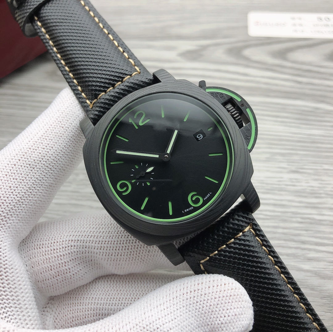 Wristwatches Men's Watches 316L Stainless Steel 44mm Mechanical Movement For Man Waterproof Automatic Wristwatche Special Blue Strap, Customize
Wristwatches Men's Watches 316L Stainless Steel 44mm Mechanical Movement For Man Waterproof Automatic Wristwatche Special Blue Strap, Customize