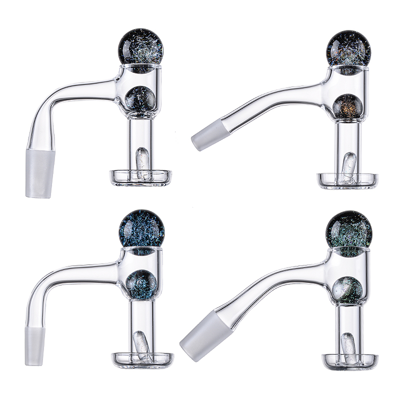 Fully Weld Terp Slurper Set Quartz Bangers Nails Smoking Seamless Banger 10mm 14mm Joint with Glass Marble FWQB02
Fully Weld Terp Slurper Set Quartz Bangers Nails Smoking Seamless Banger 10mm 14mm Joint with Glass Marble FWQB02