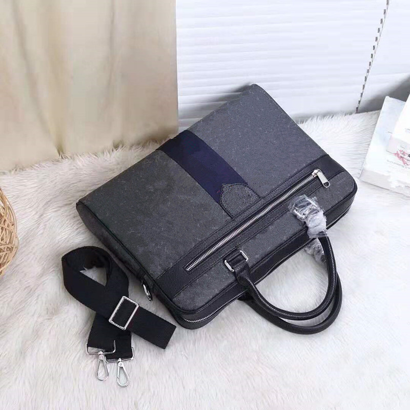 Urban Male Business Single Shoulder Laptop Bag Cross Section Briefcase Computer Package Inclined Bag Men's Handbags Bags Briefcases Satchel