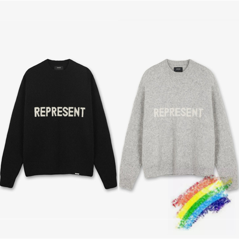 21AW Sweater Men Women 1 Quality Letter Knitted Vintage Sweatshirts Slightly Oversized
21AW Sweater Men Women 1 Quality Letter Knitted Vintage Sweatshirts Slightly Oversized