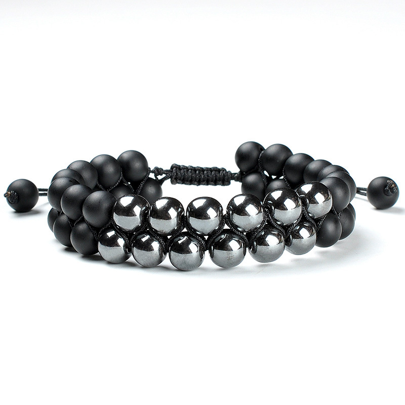 Bracelet F137 pierre noire mat 8mm Magnétique mode Healthbijoux 2020 Fengshui force pierre d'énergie bracelet perle d'hématite
Bracelet F137 pierre noire mat 8mm Magnétique mode Healthbijoux 2020 Fengshui force pierre d'énergie bracelet perle d'hématite