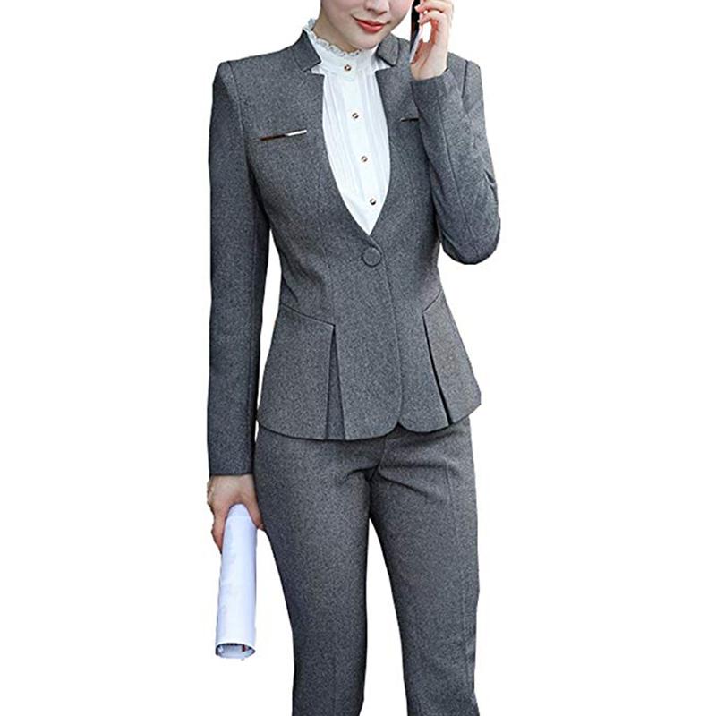 Women' Suits & Blazers Two Piece Set Elegant Women Formal Uniform Office Pants+Blazers Jacket Dress Feminino Business Pant Plus Size, Black
Women' Suits & Blazers Two Piece Set Elegant Women Formal Uniform Office Pants+Blazers Jacket Dress Feminino Business Pant Plus Size, Black