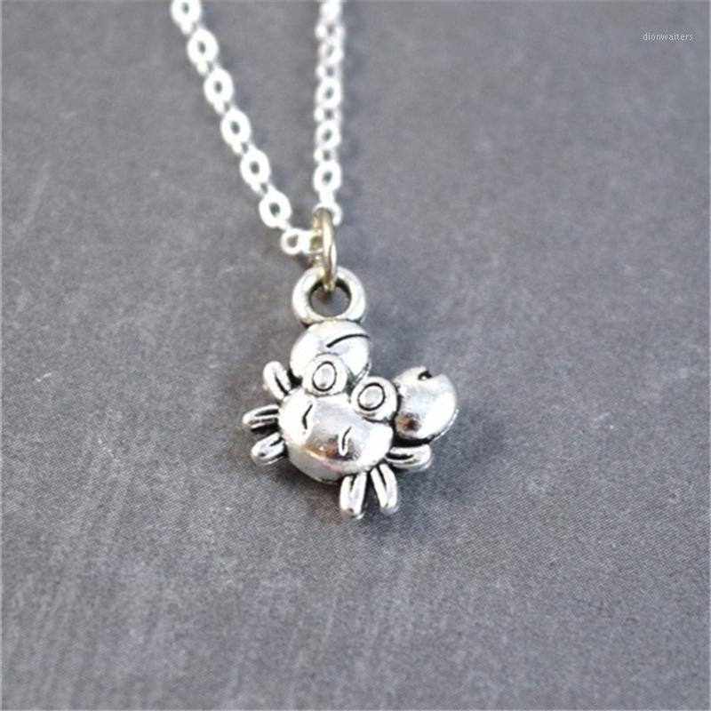 Crab Necklace, Pendant, Jewelry, Beach Silver Color Chain, Sea Life Necklace 14x12mm Chains
Crab Necklace, Pendant, Jewelry, Beach Silver Color Chain, Sea Life Necklace 14x12mm Chains