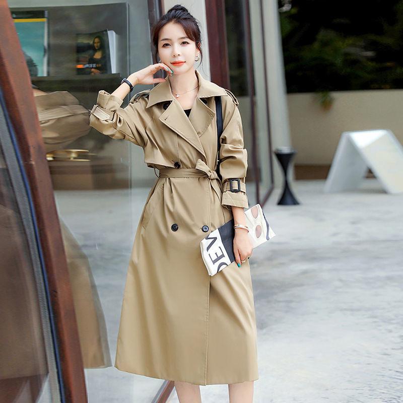 Women's Trench Coats 2022 Spring Collection Coat Women Cloak Windproof Double Breasted Long England Style Windbreaker Streetwear, Tan;black
Women's Trench Coats 2022 Spring Collection Coat Women Cloak Windproof Double Breasted Long England Style Windbreaker Streetwear, Tan;black