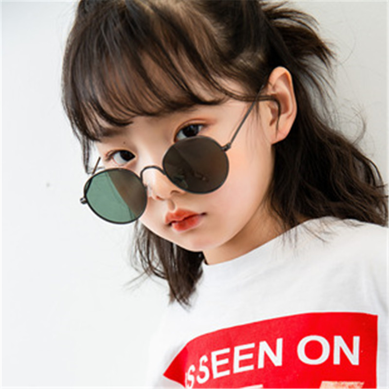 Fashion Korean Kids Sunglasses Lovely Dull Polish Girls Boys Sunglass Ultraviolet-proof Infant Glasses Eyewear Child Shades Gafas Gift Wholesale Z2603